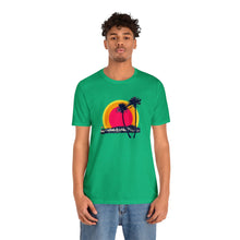 Load image into Gallery viewer, Unisex Tee: DH Palms Triple Sunset
