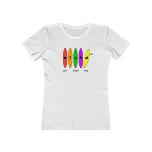 Women's Tee: Aloha Boards