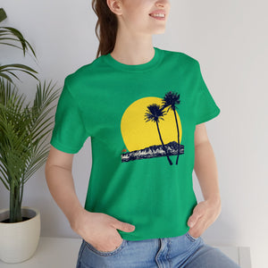 Unisex Tee: DH Palms Sunset