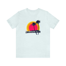 Load image into Gallery viewer, Unisex Tee: DH Palms Triple Sunset
