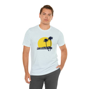 Unisex Tee: DH Palms Sunset