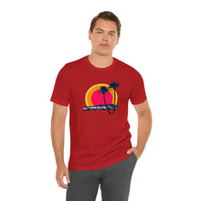 Load image into Gallery viewer, Unisex Tee: DH Palms Triple Sunset
