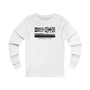 Unisex Long Sleeve Tee: South Shore Lagoon_Front Print