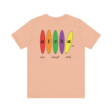 Load image into Gallery viewer, Unisex Tee: Aloha Boards_Back Print
