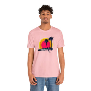 Unisex Tee: DH Palms Triple Sunset