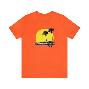 Unisex Tee: DH Palms Sunset