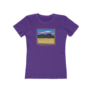 Women's Tee: Diamond Head Sands