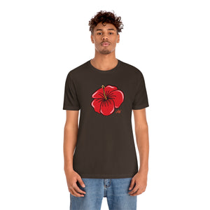 Unisex Tee: Hibiscus