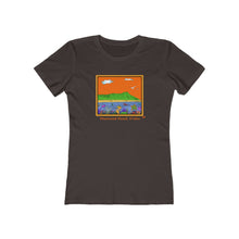 Load image into Gallery viewer, Women&#39;s Tee: Diamond Head Ocean Life
