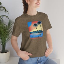 Load image into Gallery viewer, Unisex Tee: Diamond Head Palms Comic
