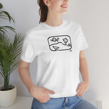 Load image into Gallery viewer, Unisex Tee: Diamond Head Dancing Whale
