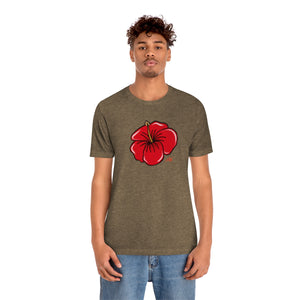 Unisex Tee: Hibiscus