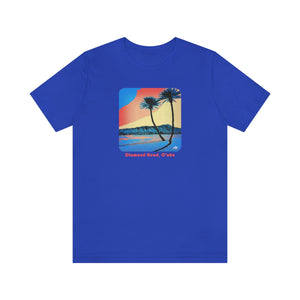 Unisex Tee: Diamond Head Palms Comic