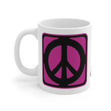 Load image into Gallery viewer, Peace Mug Pink
