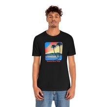 Load image into Gallery viewer, Unisex Tee: Diamond Head Palms Comic
