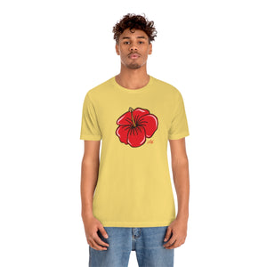 Unisex Tee: Hibiscus