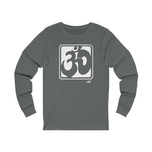 Unisex Long Sleeve Tee: Om_Front Print