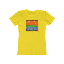 Load image into Gallery viewer, Women&#39;s Tee: Diamond Head Ocean Life
