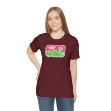 Load image into Gallery viewer, Unisex Tee: Diamond Head Dancing Whale in Color
