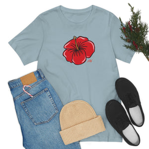 Unisex Tee: Hibiscus