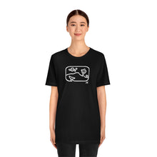 Load image into Gallery viewer, Unisex Tee: Diamond Head Dancing Whale
