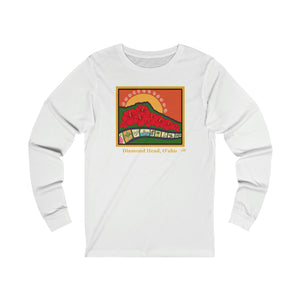 Unisex Long Sleeve Tee: DH Sunrise_Front Print