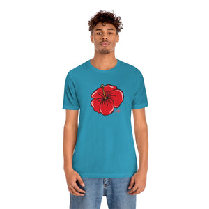 Unisex Tee: Hibiscus