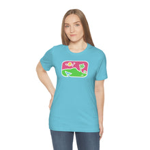 Load image into Gallery viewer, Unisex Tee: Diamond Head Dancing Whale in Color
