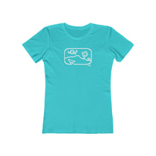 Load image into Gallery viewer, Women&#39;s Tee: Diamond Head Dancing Whale
