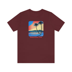 Unisex Tee: Diamond Head Palms Comic