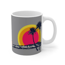 Load image into Gallery viewer, Diamond Head Palms Triple Sunset_Slate
