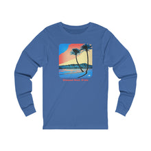 Load image into Gallery viewer, Unisex Long Sleeve Tee: DH Palms Comic_Front Print
