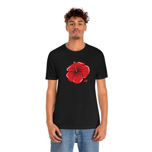 Unisex Tee: Hibiscus