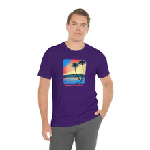 Load image into Gallery viewer, Unisex Tee: Diamond Head Palms Comic
