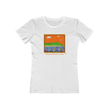 Load image into Gallery viewer, Women&#39;s Tee: Diamond Head Ocean Life
