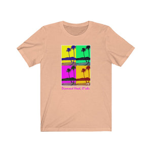 Unisex Tee: Diamond Head Palms PopArt