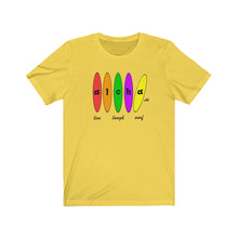 Load image into Gallery viewer, Unisex Tee: Aloha Boards_Front Print
