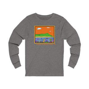 Unisex Long Sleeve Tee: DH Ocean Life_Front Print