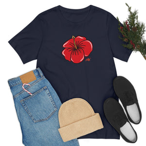 Unisex Tee: Hibiscus