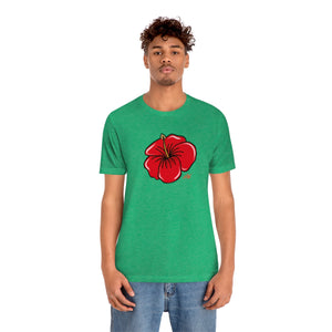 Unisex Tee: Hibiscus