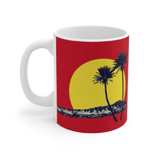 Load image into Gallery viewer, Diamond Head Palms Sunset_Crimson
