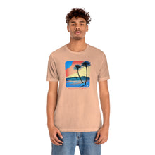 Load image into Gallery viewer, Unisex Tee: Diamond Head Palms Comic
