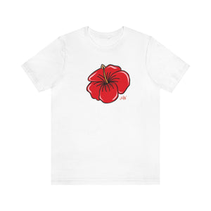 Unisex Tee: Hibiscus