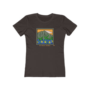 Women's Tee: Koolau Morning