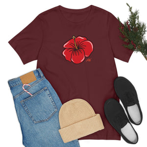 Unisex Tee: Hibiscus