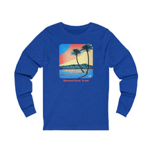 Load image into Gallery viewer, Unisex Long Sleeve Tee: DH Palms Comic_Front Print
