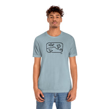 Load image into Gallery viewer, Unisex Tee: Diamond Head Dancing Whale
