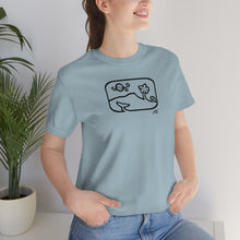 Load image into Gallery viewer, Unisex Tee: Diamond Head Dancing Whale
