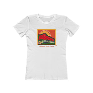 Women's Tee: Diamond Head Sunrise