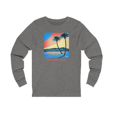 Load image into Gallery viewer, Unisex Long Sleeve Tee: DH Palms Comic_Front Print
